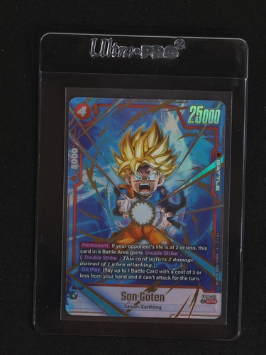 Dragon Ball Super Fusion World FB08-121 Son Goten SCR Alternate Art — front