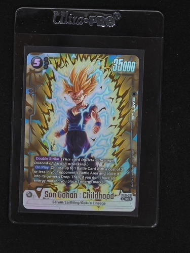 Dragon Ball Fusion World FB08-106 Son Gohan Childhood — front