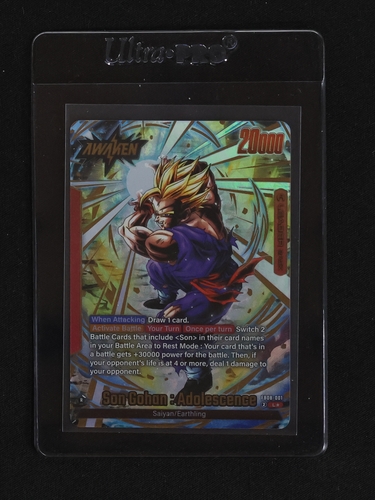 Dragon Ball Super FB08-001 Son Gohan: Adolescence Leader Awaken — front