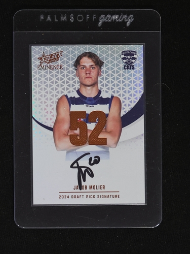 2024 Select Eminence Jacob Molier #52 — front
