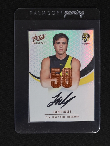 2024 Leaf Select Eminence #58 Jasper Alger — front