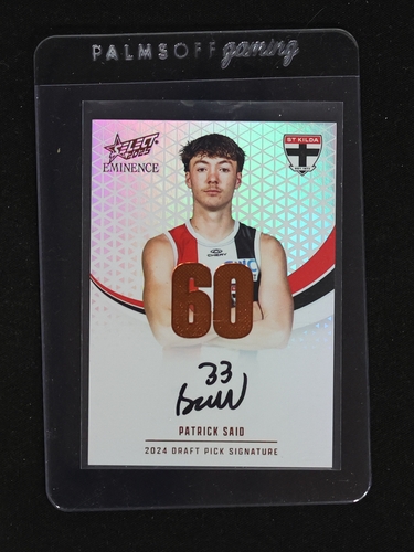 2024 Select Eminence #60 Patrick Said — front