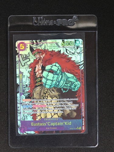 One Piece Card Game ST02-001 Eustass "Captain" Kid — front