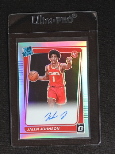 2021-22 Panini Donruss Optic #181 Jalen Johnson — front