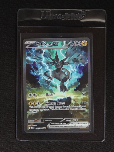 2025 Pokémon SV Black Bolt #166 Zekrom ex — front