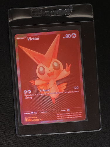 2023 Pokémon Scarlet & Violet #171/086 Victini SV Black Bolt — front