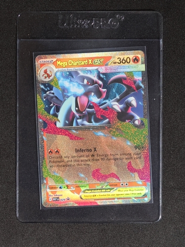 2013 Pokémon Black Star Promo #13 Mega Charizard X — front