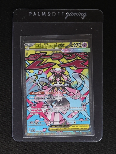 2023 Pokémon TCG Ascended Heroes #267 Mega Diancie EX — front
