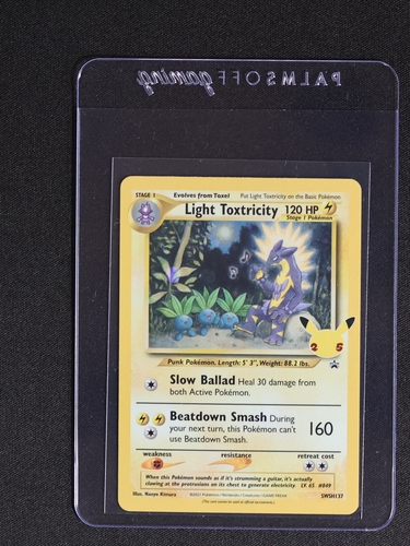 2021 Pokémon SWSH137 Light Toxtricity — front