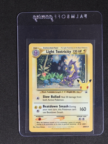 2021 Pokémon TCG SWSH #SWSH137 Light Toxtricity — front