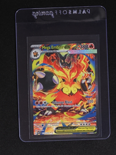 2026 Mega Evolutions Ascended Heroes #273 Mega Emboar EX — front