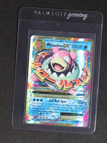 2016 Pokémon XY Evolutions #27 Mega Slowbro EX — front