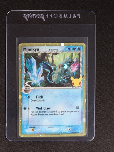 2021 Black Star Promo #SWSH136 Mimikyu (Delta Species) — front