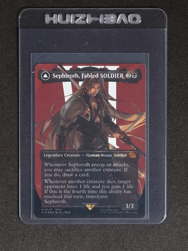 2025 Final Fantasy #0382 Sephiroth, Fabled SOLDIER — front