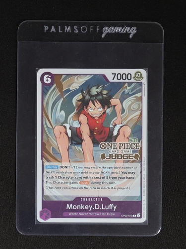 One Piece Card Game OP03-070 Monkey D. Luffy Judge — front
