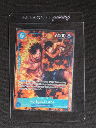 One Piece Card Game OP08-052 Portgas D. Ace Treasure Rare — front