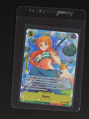 One Piece Card Game EB03-053 Nami Alternate Art — front
