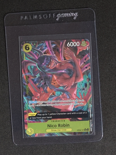 2024 One Piece TCG OP09-107 Nico Robin Alternate Art — front