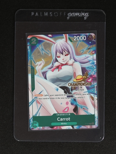 One Piece Card Game P-070 Carrot Championship 25-26 Event Pack Promo — front