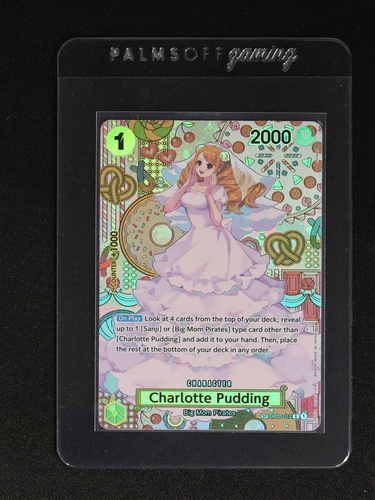 One Piece TCG 2023 #OP03-112 Charlotte Pudding — front