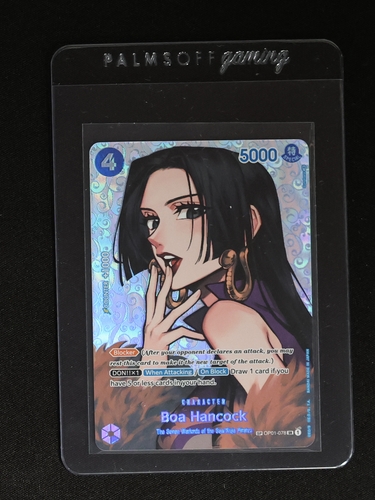 One Piece Card Game OP01-078 Boa Hancock — front