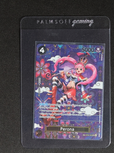One Piece OP06-093 SP Perona The Azure Sea's Seven — front