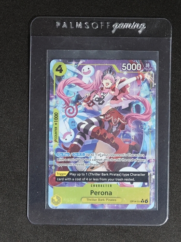 Perona OP14-111 The Azure Sea's Seven Foil — front