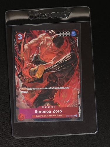 One Piece Card Game OP01-025 Roronoa Zoro — front