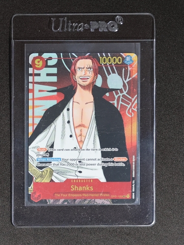 One Piece Card Game OP01-120 Shanks — front