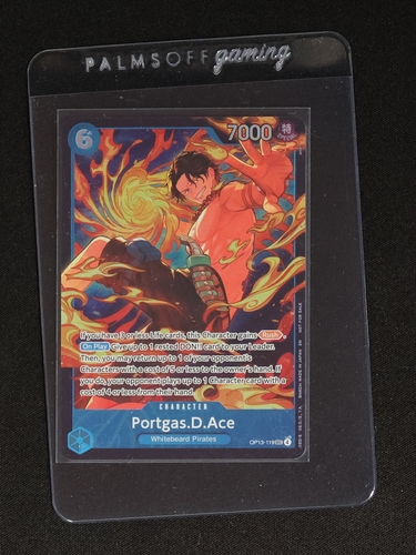 One Piece Card Game 2025 OP13-119 Portgas D. Ace — front