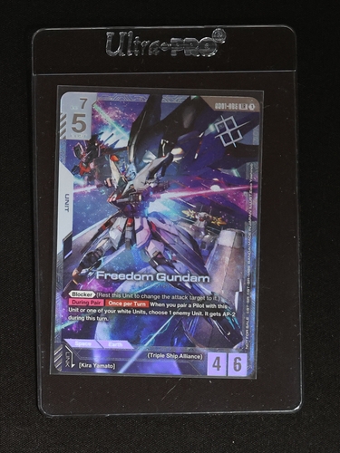 Gundam Card Game Newtype Rising 2023 #GD01-065 Freedom Gundam — front