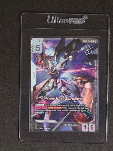 Gundam Card Game 2026 GD01-065 Freedom Gundam — front