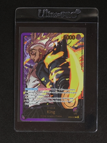 One Piece TCG Two Legends OP08-057 King — front