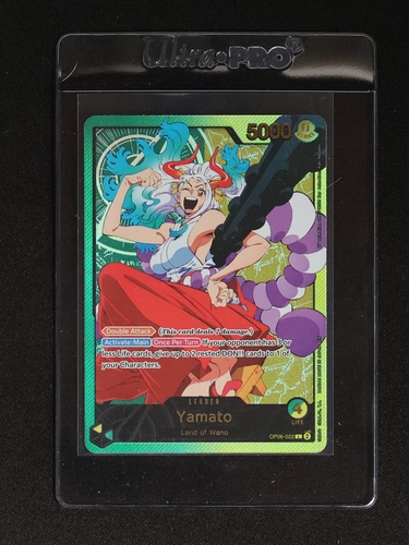 One Piece Card Game 2023 OP01-121 Yamato Secret Rare — front