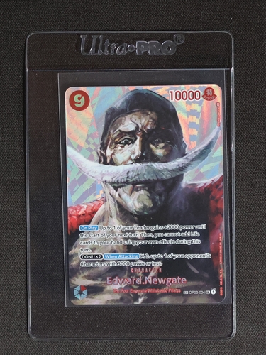 One Piece Card Game OP02-004 Edward Newgate Kingdoms of Intrigue — front