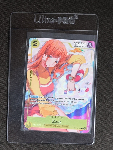 Zeus (Bandai Card Games Fest 24-25) OP11-106 One Piece Promo Card — front