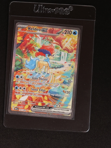2022 Pokémon TCG SV11 White Flare #167 Keldeo EX — front
