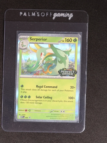2011 Pokémon Perfect Order #064 Serperior — front