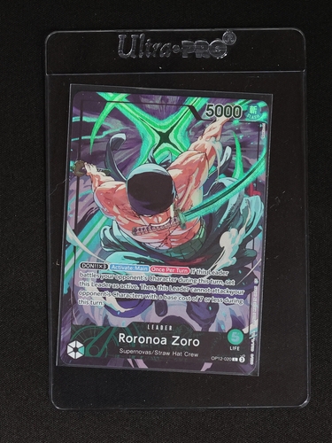 One Piece Card Game OP12-020 Roronoa Zoro — front