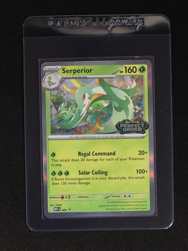 2011 Pokémon Perfect Order #064 Serperior — front