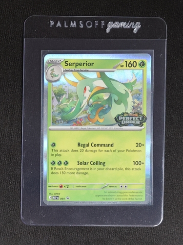 2011 Pokémon Perfect Order #064 Serperior — front
