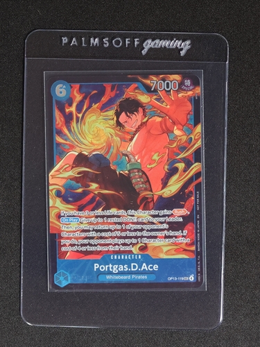 One Piece Card Game OP13-119 Portgas D. Ace — front