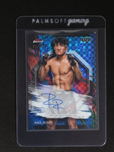 2024 Topps Finest UFC #FA-RRS Raul Rosas — front