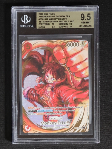 2023 One Piece Awakening of the New Era #ST01-012 Monkey D. Luffy — front
