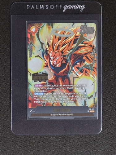 Dragon Ball Super TCG Winner Card Son Goku FP-077 — front