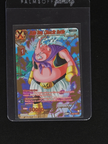 Dragon Ball Super Card Game BT27-004 Majin Buu, Climactic Battle ALT ART — front