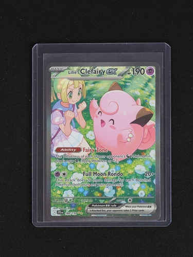 2025 Pokémon TCG Journey Together #184 Lillie's Clefairy EX — front