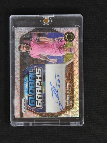 2025 Panini Prizm FIFA Club World Cup #GG-LEO Lionel Messi Global Graphs — front