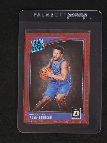 2018 Panini Donruss Optic #179 Jalen Brunson Rated Rookie — front