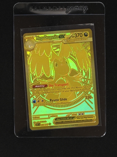 2026 Pokémon TCG Ascended Heroes #295/217 Mega Dragonite EX — front